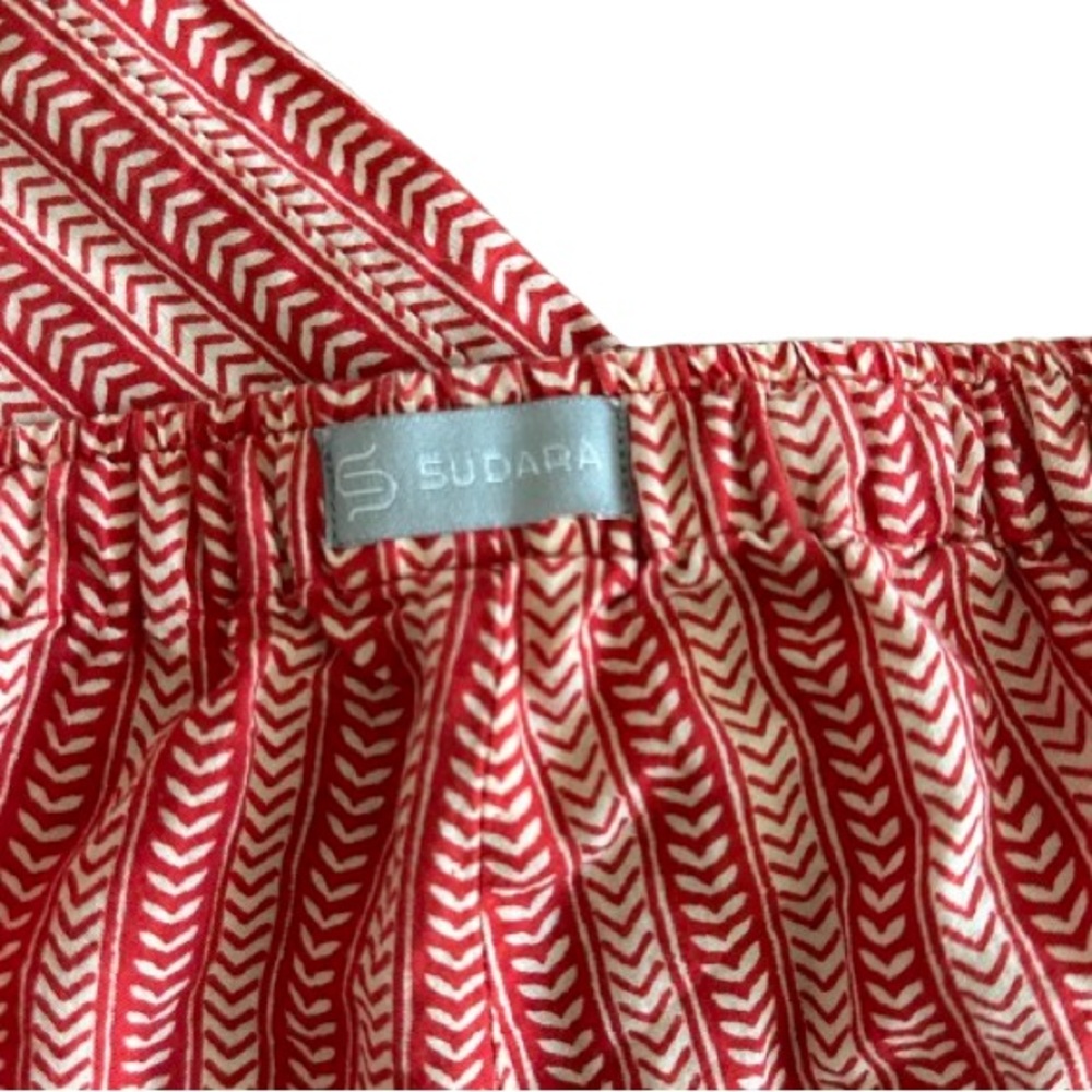 Punjammies Sudara Striped Pajama Pants Women’s Medium Wide Leg - Picture 2 of 4